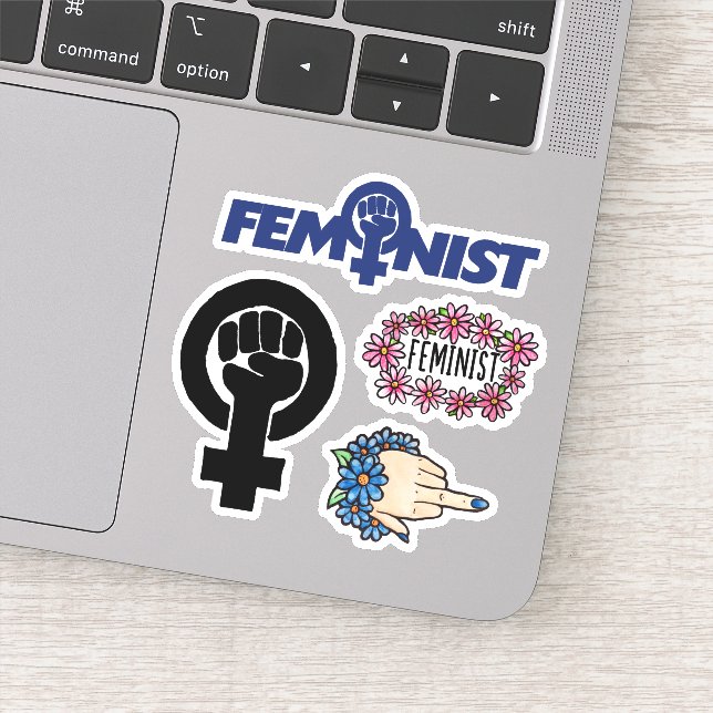 Feminist Sticker (Detail)