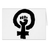 Feminist Symbol (Front Horizontal)
