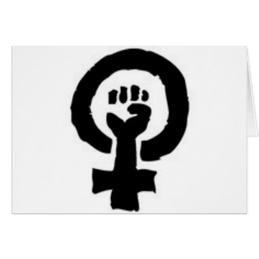 Feminist Symbol (Front Horizontal)