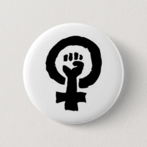 Feminist Symbol Button