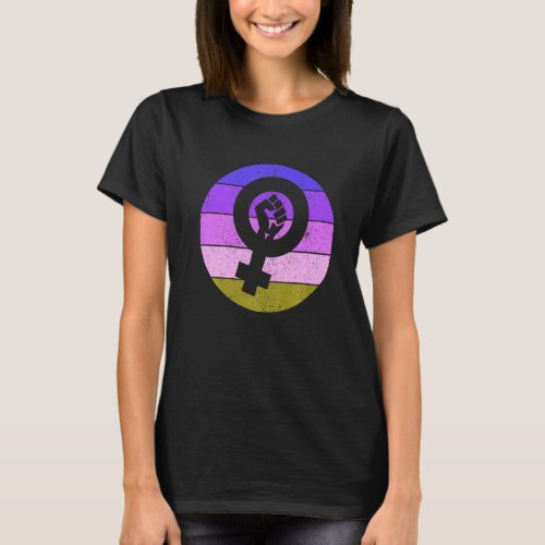 Feminist Symbol Female Equality Empowerment Cute F T_Shirt