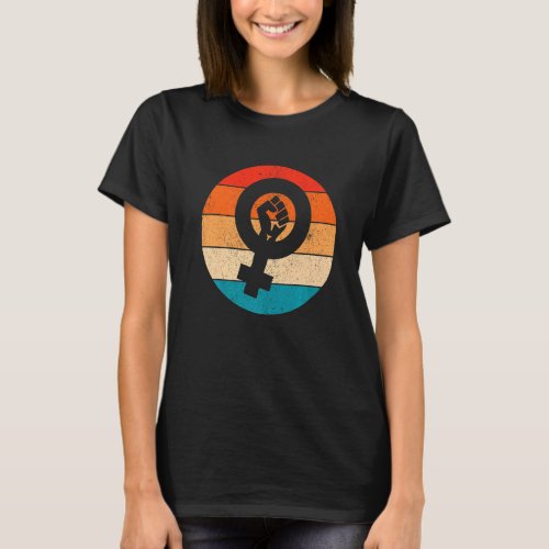 Feminist Symbol Female Equality Empowerment Femini T_Shirt