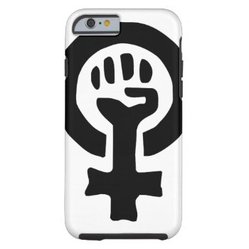 Feminist Symbol Logo Tough Iphone 6 Case by Hipster_Farms at Zazzle