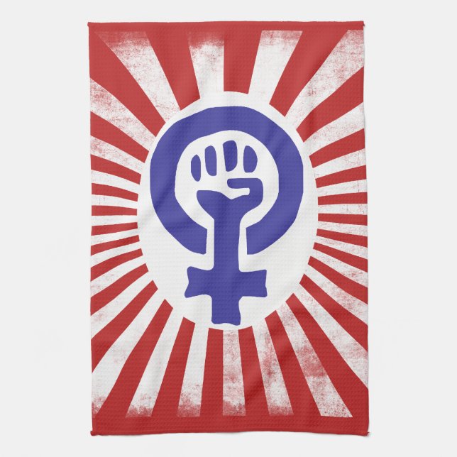 Feminist Symbol Towel (Vertical)