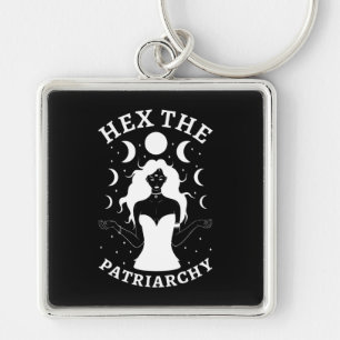 Feminist Witch - Hex The Patriarchy II Keychain