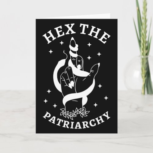 Feminist Witch _ Hex The Patriarchy III Invitation