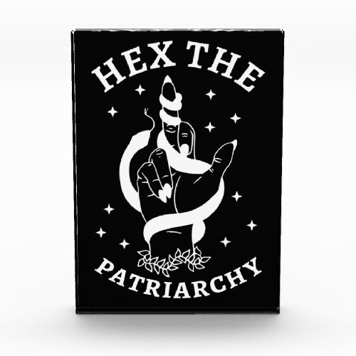 Feminist Witch _ Hex The Patriarchy III Photo Block