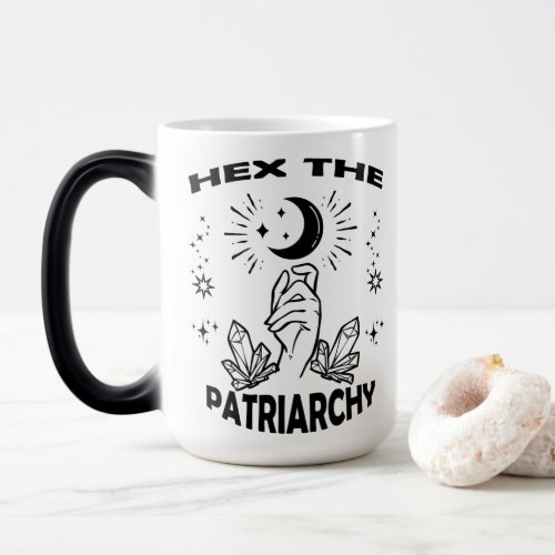 Feminist Witch Hex The Patriarchy Magic Mug