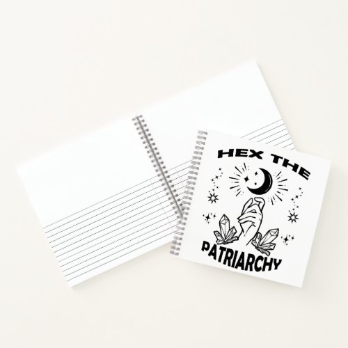 Feminist Witch Hex The Patriarchy Notebook