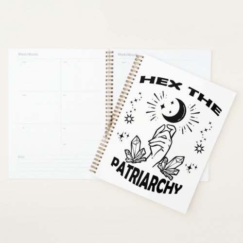Feminist Witch Hex The Patriarchy Planner