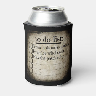 Feminist Witch To Do List Can Cooler