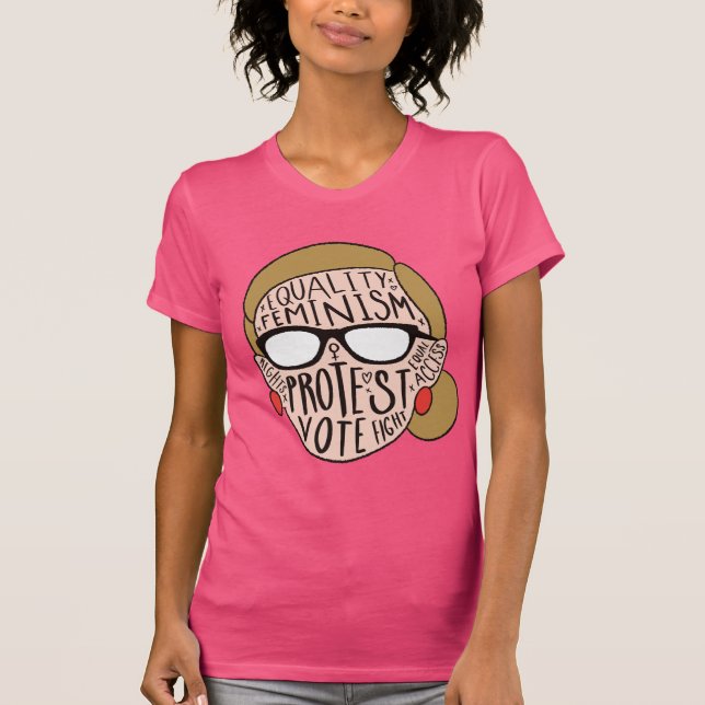 FEMINIST WOMAN  T-Shirt (Front)