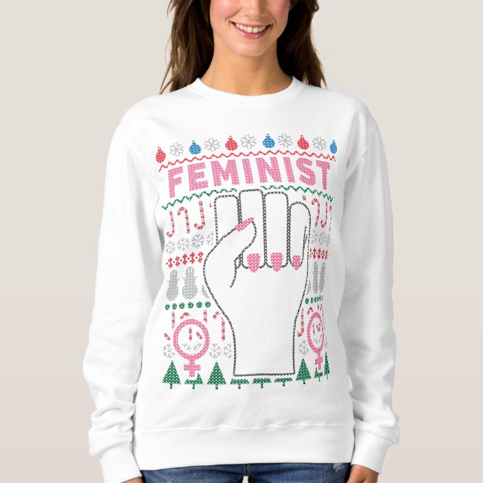 feminist christmas jumper