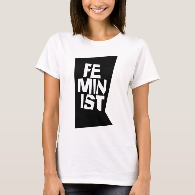 Feminist women female girl me too equal woman T-Shirt (Front)