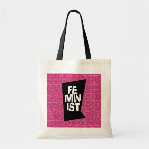 Feminist women female girl me too equal woman tote bag