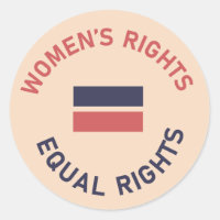 Feminist Women's Rights Equal Rights Sticker