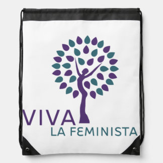 Feminista Draw string backpack