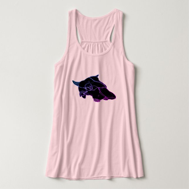 Femme Bison Tank Top (Design Front)