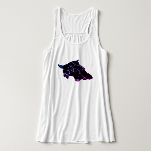 Femme Bison Tank Top (Design Front)