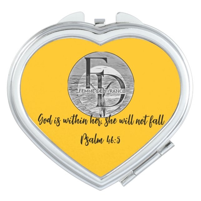 Femme Delivrance compact mirror (Front)
