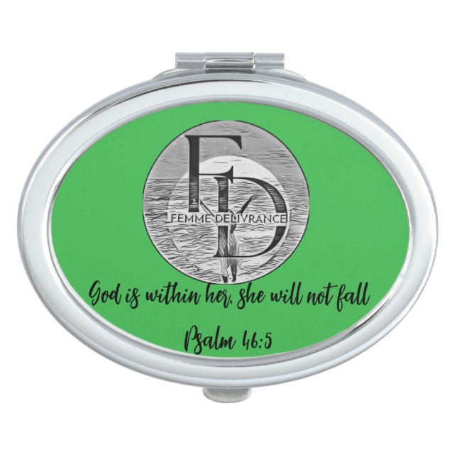 Femme Delivrance compact mirror (Front)