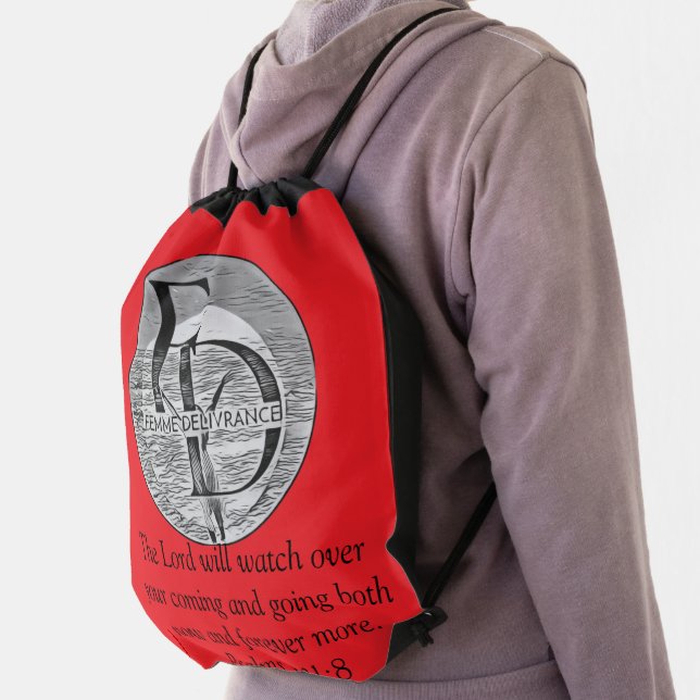 Femme Delivrance Drawstring Bag (Insitu)