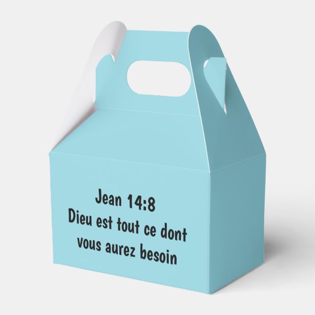 Femme Delivrance Favor Box (Back Side)