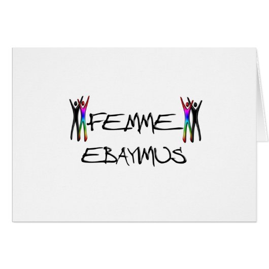 Femme Ebayimus Cards (Front Horizontal)