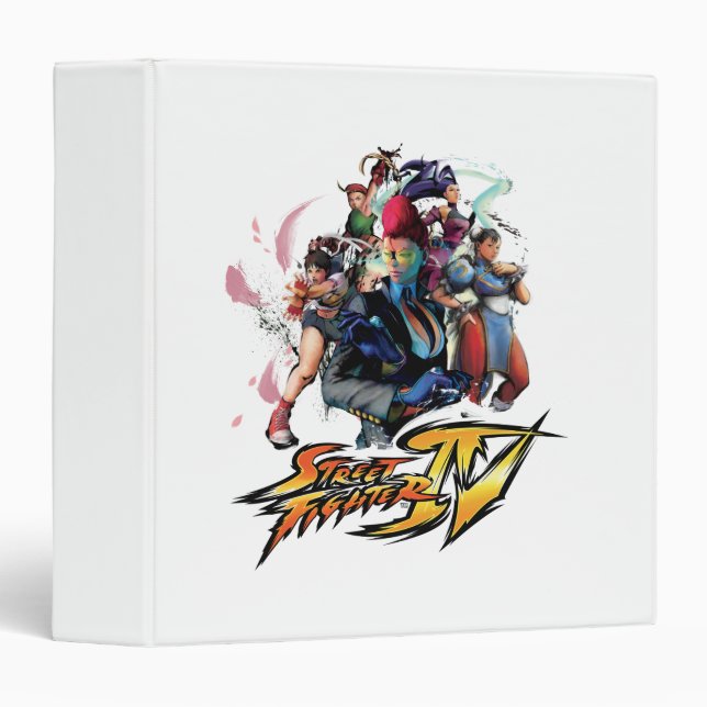 Femme Fatale 3 Ring Binder (Front/Spine)