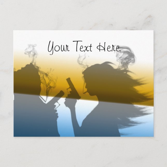 Femme Fatale - Double Trouble Post Card (Front)