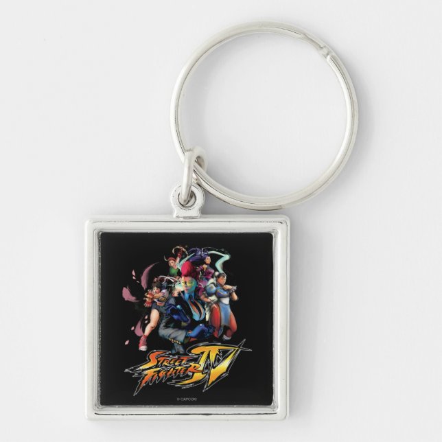 Femme Fatale Keychain (Front)