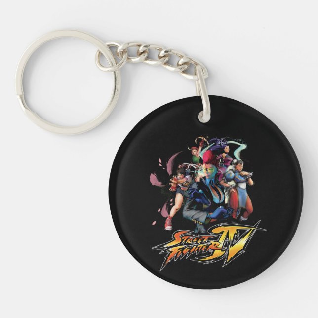 Femme Fatale Keychain (Front)