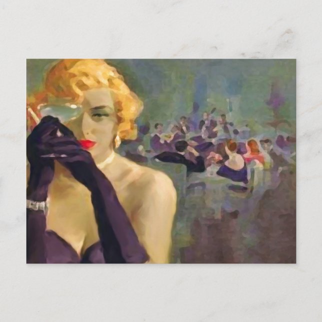 Femme Fatale ~ Postcard (Front)