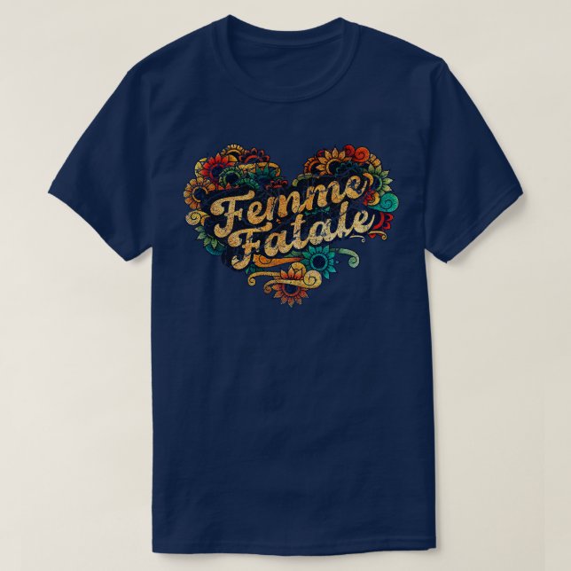 Femme Fatale T-Shirt (Design Front)