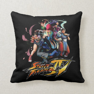 Femme Fatale Throw Pillow