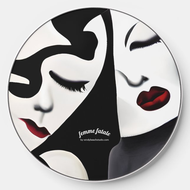 Femme fatale Wireless Charger (Front)