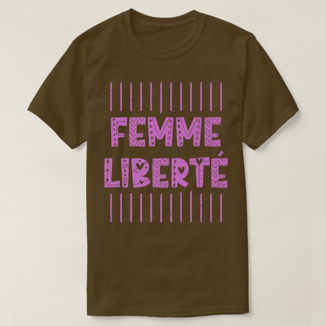 Femme Liberte For A Feminist Feminism1937  T-Shirt (Design Front)
