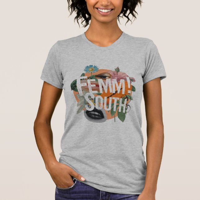 FemmSouth Collage Shirt (Front)