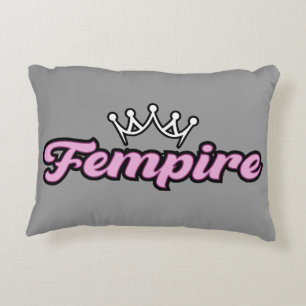 FEMPIRE Logo – Empowerment Accent Pillow