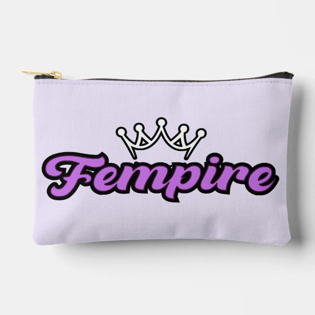 FEMPIRE Logo – Empowerment  Accessory Pouch (Front)