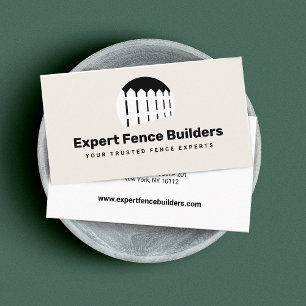 Fence Installer and Repair Business Card