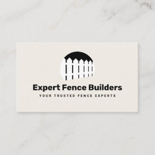 Fence Installer and Repair Business Card
