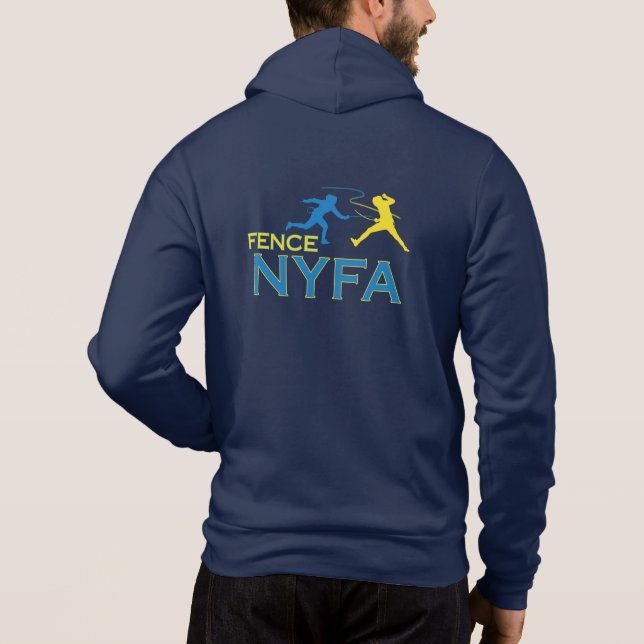 Fence NYFA Zip Hoodie (Back)