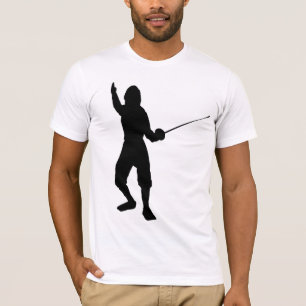 fence-play,swordplay,skate,sport,gym,compete T-Shirt