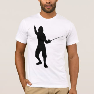 fence-play,swordplay,skate,sport,gym,compete T-Shirt