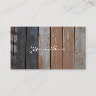 Fence Wooden Wood Farm Country Business Cards