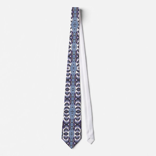 "FENCED OUT" NECK TIE (Front)