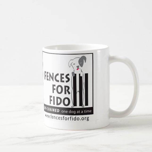 Fences For Fido Mug (Right)