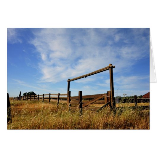 Fences in Field Cards (Front Horizontal)