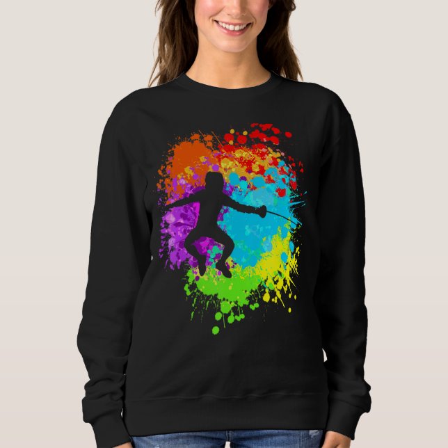 Fencing 1 sweatshirt (Front)
